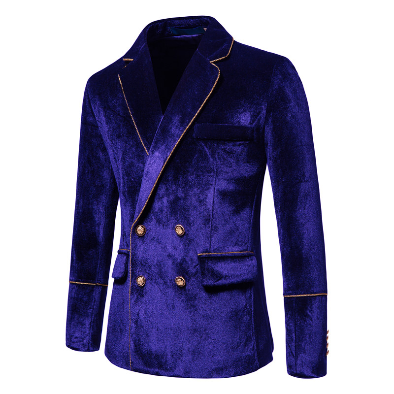 Men's Solid Color Pants Sets Blazer Men's Clothing display picture 2