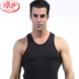 Langsha vest Nam mùa xuân và mùa thu Hàn Quốc Áo cotton thoải mái Áo thể thao thấm hút ẩm Áo vest