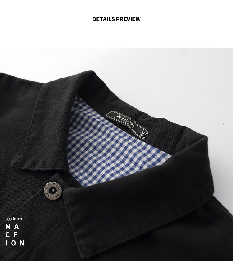 Blouson homme MACFION     manches longues en Coton - Ref 3116996 Image 14