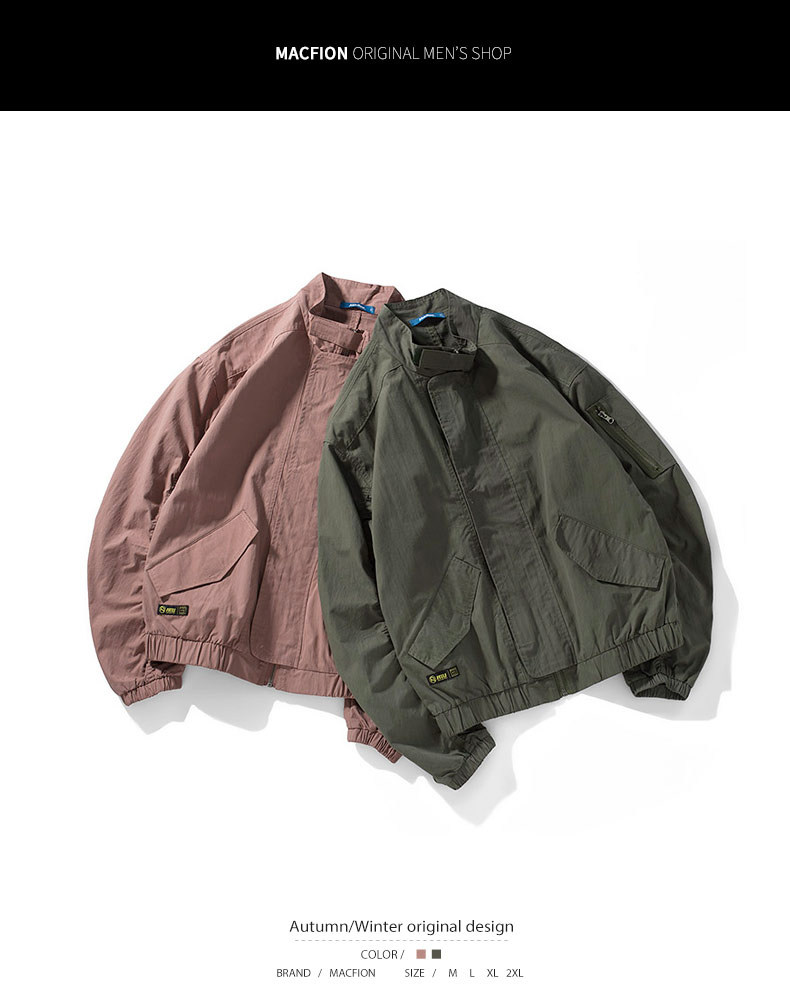 Blouson homme MACFION     manches longues en Coton - Ref 3116586 Image 7