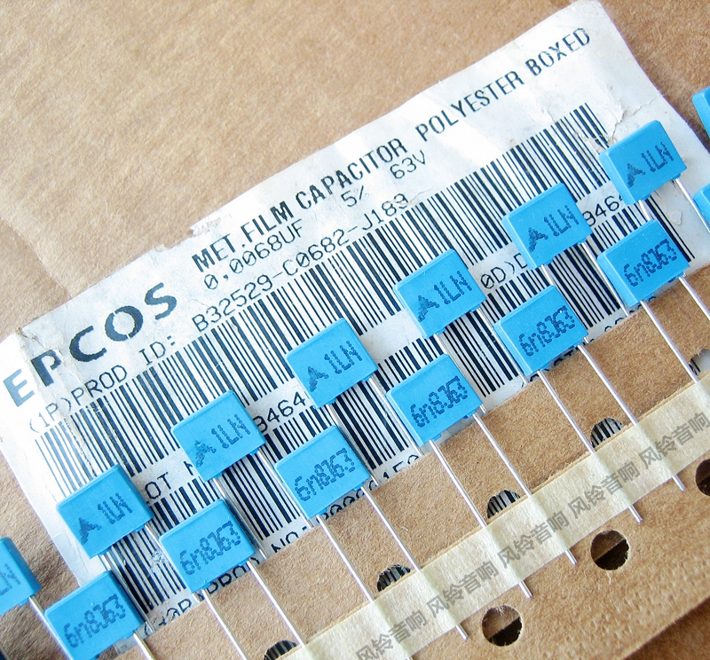 Imported EPCOS Siemens 63V 6800P 682 6800PF 6n8 J-level film capacitor