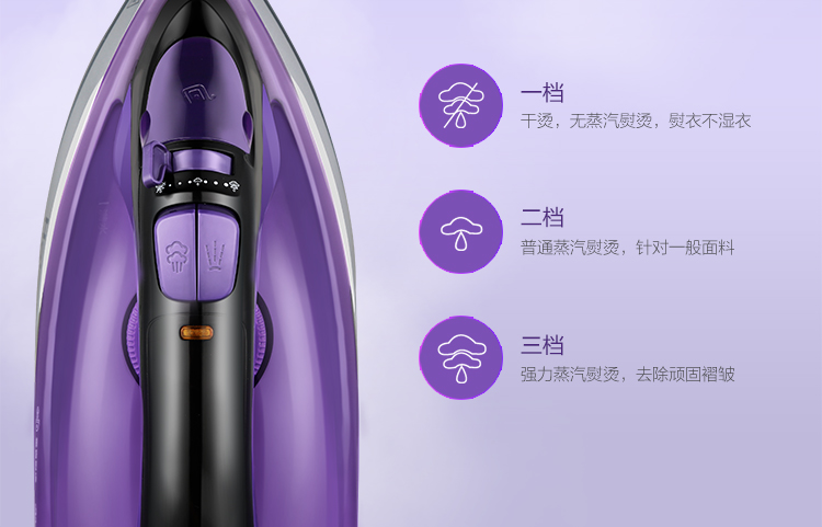 bàn ủi bao nhiêu tiền Haier / Haier HY-Y1636Z bàn ủi hơi nước dùng điện cầm tay sắt nhỏ điện cao cấp - Điện sắt bàn ủi hơi nước lock&lock