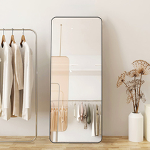 Clothing Store Exclusive Fitting Full Body Mirror Wall-mounted Stick Wall Self-Glued Dress Mirror Live Shooting WHITE BEAUTY AND BIG MIRROR