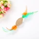 Mèo Toy Puzzle Network Red Funny Cat Wand Feather Toy Tấm giấy Máy mài Kitty Cung cấp Đồ chơi cho mèo Hi - Mèo / Chó Đồ chơi