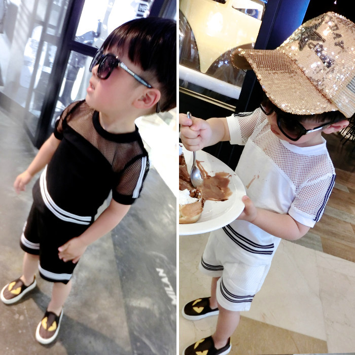 Boys summer clothes 2020 new suits 0 Korean version 1 children 2 clothes 3 baby 5 summer one-year-old children 4 trendy children's clothes