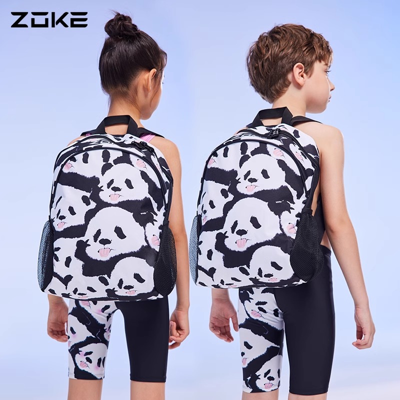 ZOKE Chau uk children bathing bag boys girls dry and wet separation double shoulder bag teenagers swimming training bag bunches pocket-Taobao