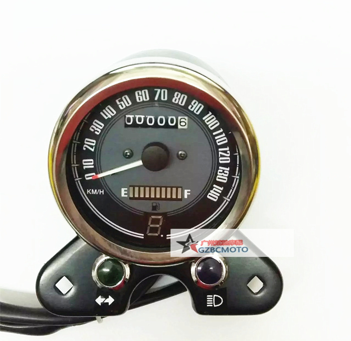Sửa đổi xe máy CG125 - Power Meter đồng hồ xe dream điện tử