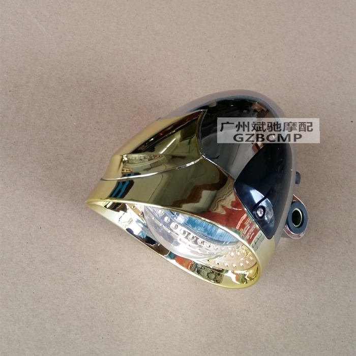 Đèn pha xe máy GN125 American Prince sửa đổi đèn trang trí Harley CM125 Prince xe phía trước khung đèn trang trí đèn trợ sáng sirius