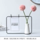 Ins Bắc Âu sáng tạo đơn giản rèn sắt khung hoa bình trang trí máy tính để bàn phòng khách tủ rượu trang trí phòng trang sức phòng ngủ đẹp cho nữ