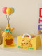 Cute little bear entrance door placing key storage ornaments for living room and home shoe cabinet new house moving decorations