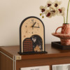 French-Style Vintage Desktop Clock Ornament, Tabletop Clock, Silent Clock for Living Room Tv Cabinet Decoration