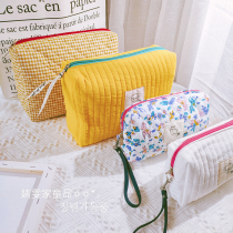 (Wen Ma custom) ins Korean diaper storage bag multi-function large capacity cosmetic bag want to put what to put