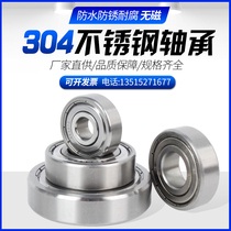 304 stainless steel bearing S6200ZZ 6201 6202 6203 6204 6205 6206 6207 6210