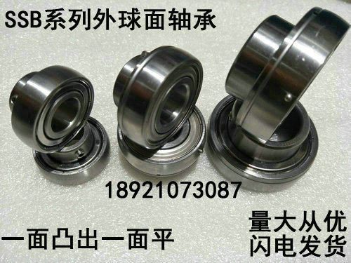 The stainless steel outer spherical side is projected with a side SSB206 SSB206 SSB207 SSB208 SSB208