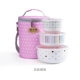 Trái tim IKEA gốm tươi bát ba mảnh phù hợp với hộp ăn trưa hộp ăn trưa hộp trái cây tròn gốm bát lò vi sóng nhà - Đồ bảo quản hộp lock and lock thủy tinh