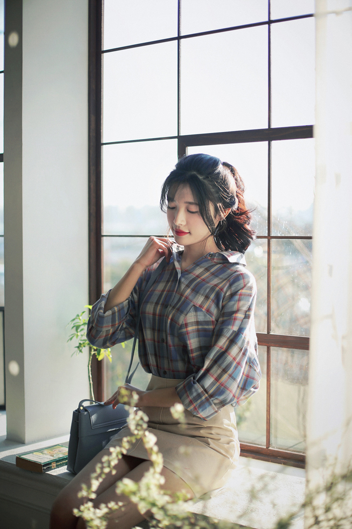 Một mẫu váy nữ mùa hè 2019 mới túi hông váy thời trang màu be hoang dã váy eo cao là váy mỏng Hàn Quốc - Váy chân váy xòe dài qua gối