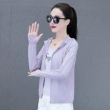 Шелковая летняя одежда для защиты от солнца, тонкий модный кардиган, защита от ультрафиолета, для среднего возраста