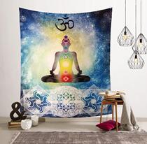 Nordic ins hanging cloth vertical wall background decoration painting Indian Mandala Thai yoga meditation tapestry wall decoration