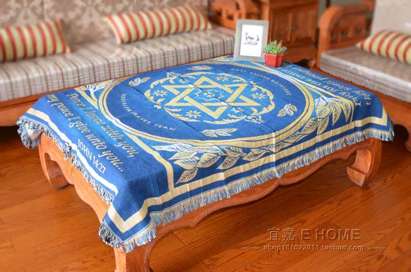 Bắc Âu ins Tarot hai mặt dày tấm thảm nghệ thuật treo tường vải nền trang trí sofa khăn trải bàn