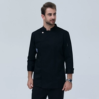 Золотая кнопка черный топ