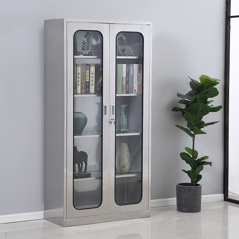 Stainless steel Tunglass-to-door information cabinet Cabinet Filing Cabinet Filing Cabinet Cabinet Medical Cabinet Containing Cabinet