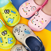 Childrens sandals shoes boy cartoon children slippers and girls anti-slippers indoor and outdoor dual soft sole breathable summer