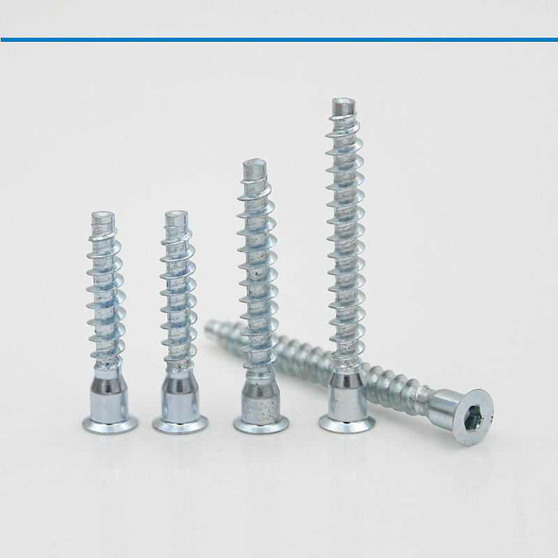 vít m5 M7 Hexagon Tự khai thác Ốc vít Nội thất Fastener Vít lục giác Gỗ Đặt dụng cụ nhà bếp Vít tự khai thác vít me đai ốc bi