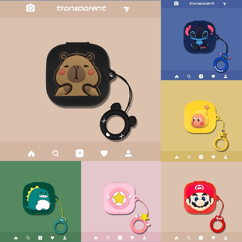 Suitable for Magic Sound Powerbeats Pro2 Bluetooth Noise-Canceling Earphones Protective Case Cartoon Magic Sound Fit Pro Silicone Protective Shell Integrated Anti-Drop Soft Shell Fitpro Earphone Case Niche Anime