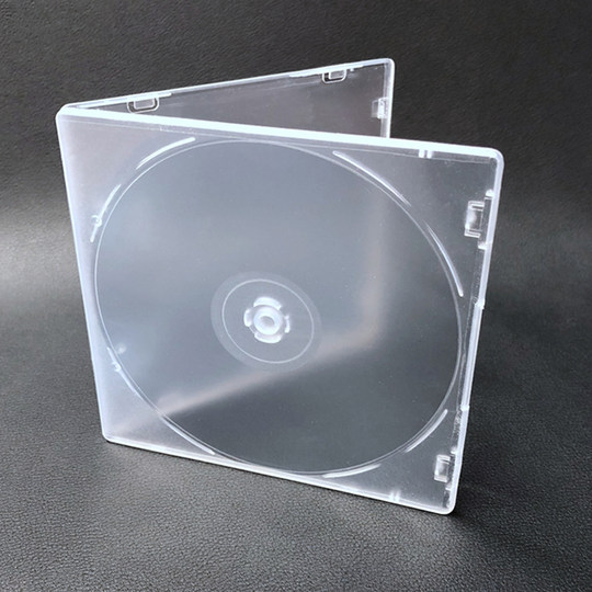 方盒 超薄 PP 光盘盒 5厘明双盒 双片装 CD塑料壳 碟盒 包装 碟壳
