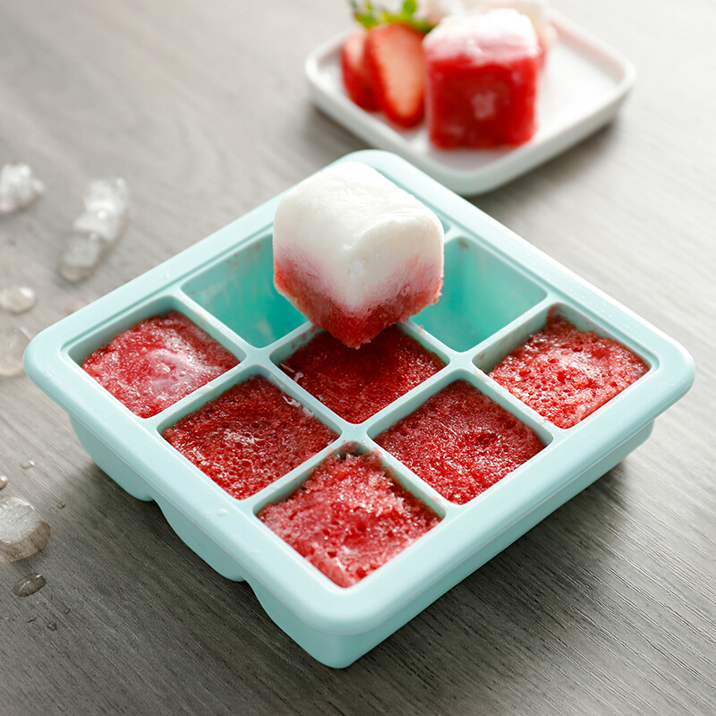 Japan Silicone Gel Ice Sheet Ice Cartridges Cap Homemade Theorizer Home Small Freezer Freezer Frozen Ice Cubes Molds