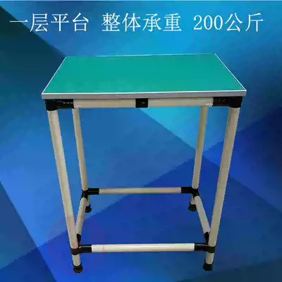 Anti-static material rack workshop adjustable mobile platform assembly line production line lean tube Workbench promotion