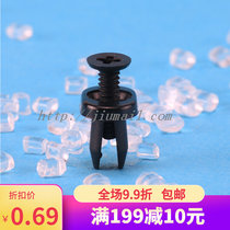 Opening swivel rivet nylon buckle car front containment vent buckle Ford Mazda applicable 091495