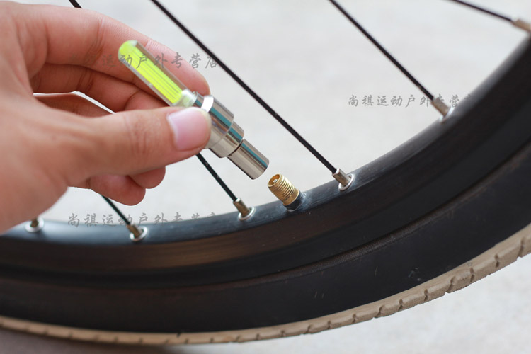 Eclairage pour vélo DUUTI - feux de Valve - Ref 2404886 Image 7