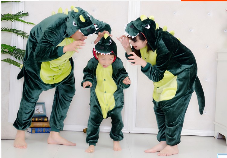 Halloween trẻ em Tiger Trang phục Cậu bé lớn Cô gái Xiêm Quần áo Khủng long Quái vật Hoạt hình Trang phục Động vật đồ đẹp cho bé gái