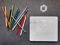 BAZAR ME Nordic avant-garde super soft core oily drawing coloring lead exquisite gift box 24 colors