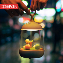  Sky City Music Box Music box Carousel Crystal Ball to send ten-year-old girls and children Valentines Day gifts