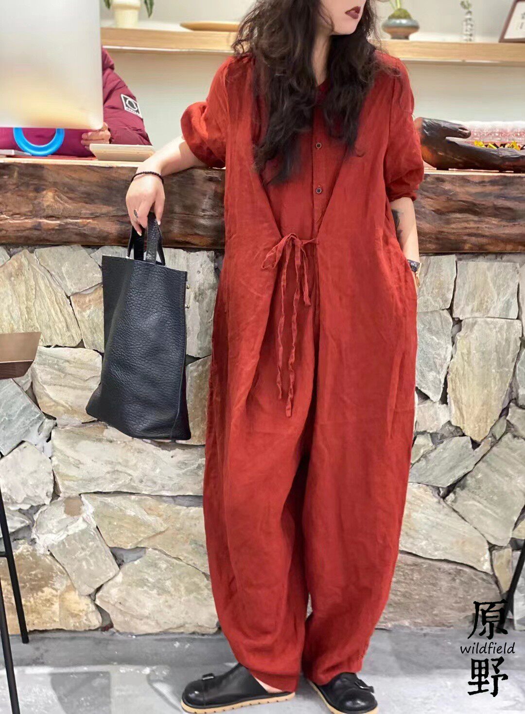 2025夏季新款原创时尚个性系带设计感连衣裤,显瘦神器,快来抢购吧!-连体衣-淘宝好物网