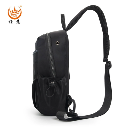 雅杰 Нагрудная сумка, водонепроницаемый ремешок для сумки, небольшая сумка, спортивный рюкзак, поясная сумка на одно плечо, ткань оксфорд