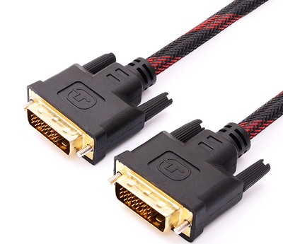 DVI cable 24 1 desktop computer screen cable cable data transmission dvi-d HD transmission cable 5 meters 10