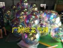 Inflatable colorful mirror ball reflective ball Christmas holiday decorative ball stage T show Sky top ball decorative mirror ball
