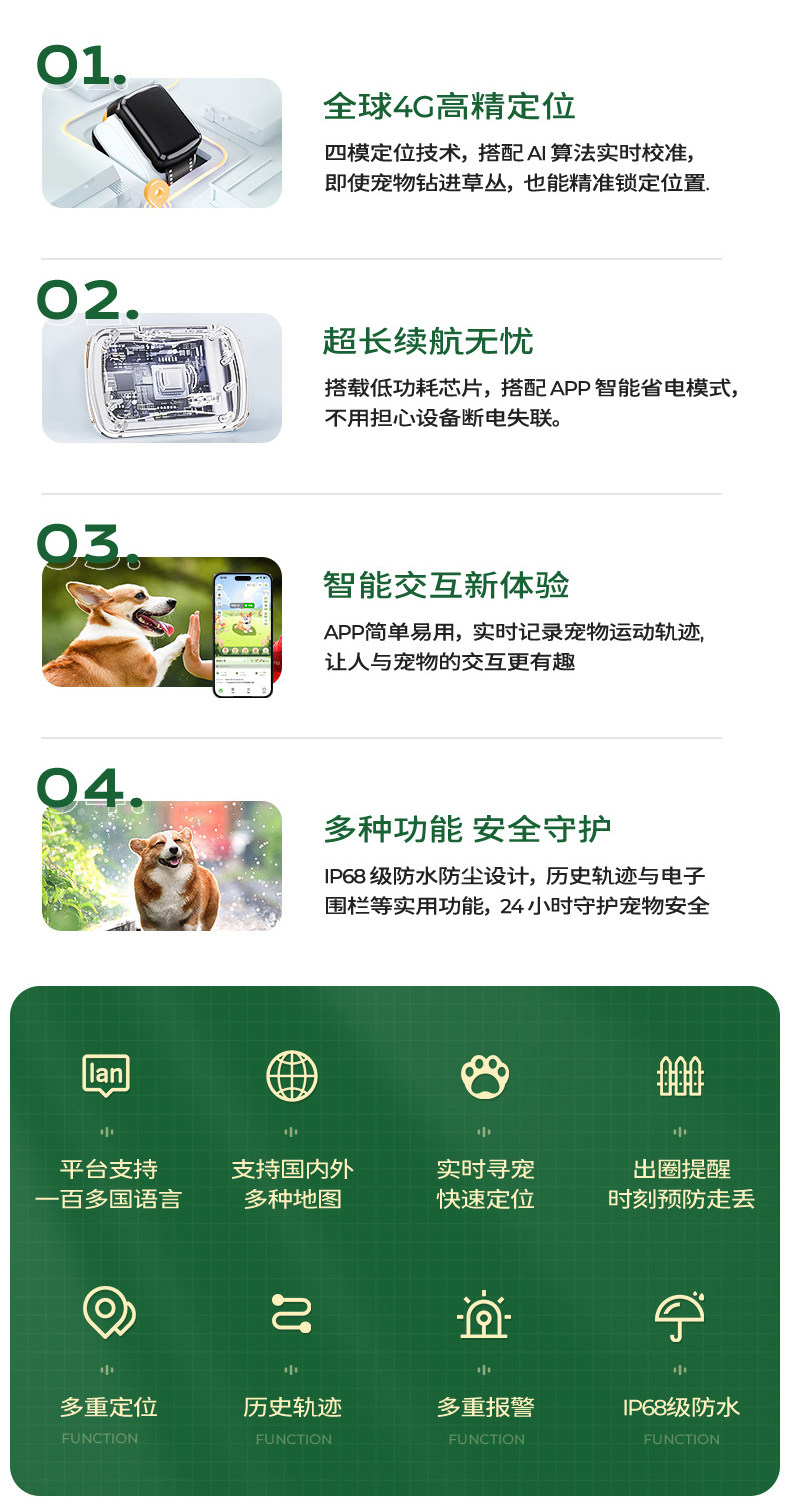 图片[3]-G8宠物定位器GPS北斗5G定位器猫狗宠物防丢器APP平台0费用免流量-问财神游戏网|NS大气层模拟器整合PC电脑一键安装|switch游戏MOD金手指免费下载|游戏存档下载|