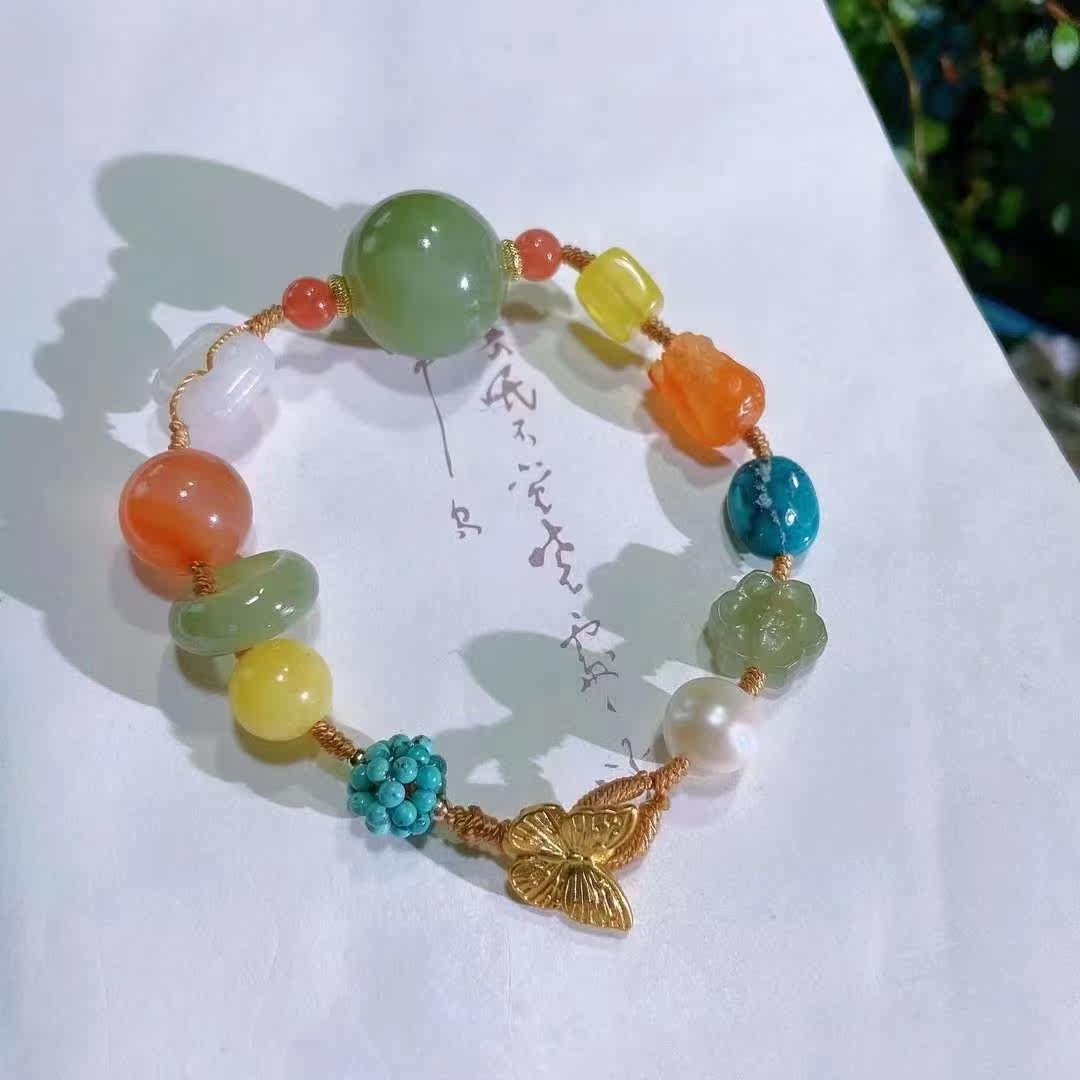 手饰/手串 天然水晶 宝石手链 感恩遇见！支持定制