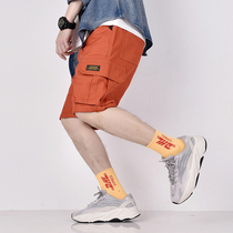 Hong Kong Tide Card Camouflage Shorts 50% Pants Mens Day Department Casual 100 Hitch Loose Multi-Pocket Small Scale Underpants Fit Pants