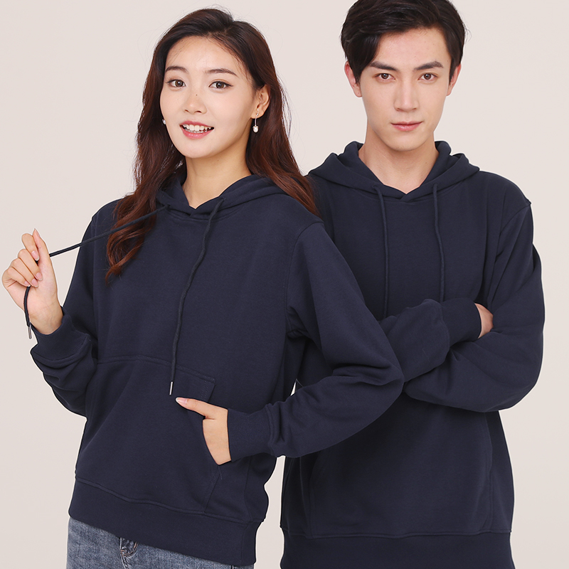 Customized logo diy classmate clothes with long sleeve hat clothes ordered
