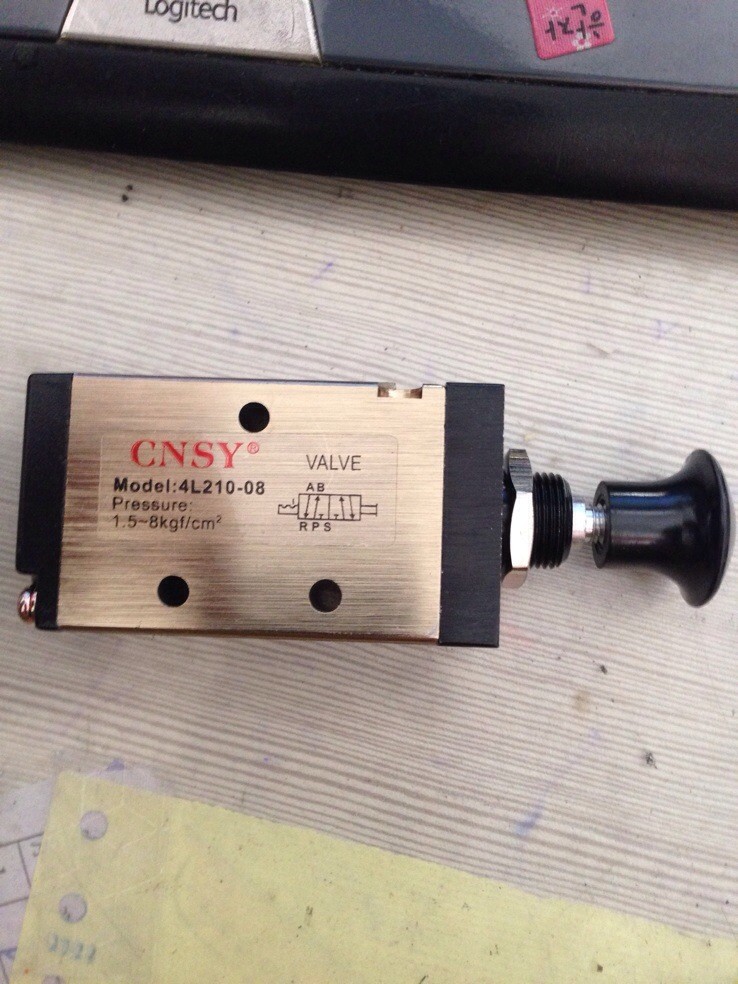 Pneumatic Shengxing pneumatic CNSY two-digit five-way hand draw valve 4L210-08 G1 4 manual valve
