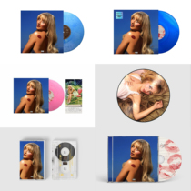 Sabrina Carpenter Short n Sweet limited edition powder glue blue glue painting glue LP vinyl