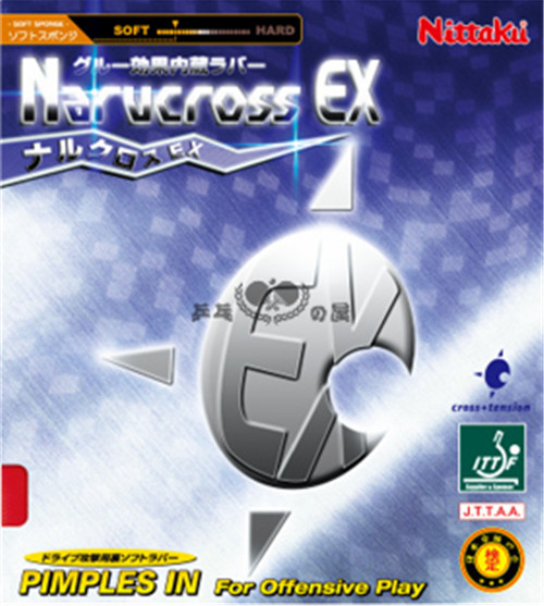Nitaku Nittaku ping-pong racket rubber sheet rubber nARUCROSS-EX-SOFT