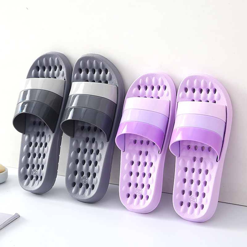 Bathroom slippers non-slip non-hidden water sole with hole leakage bottom leakage hole foam light bottom hotel five-star bath