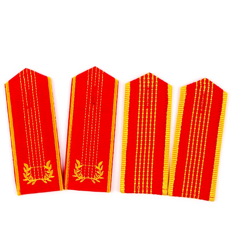 Band shoulder Zhangjun drum waist drum Moon Jury Military drills out of shoulder badge Shoulder Card Clothing Uniform accessories Five-line Shoulder Badge