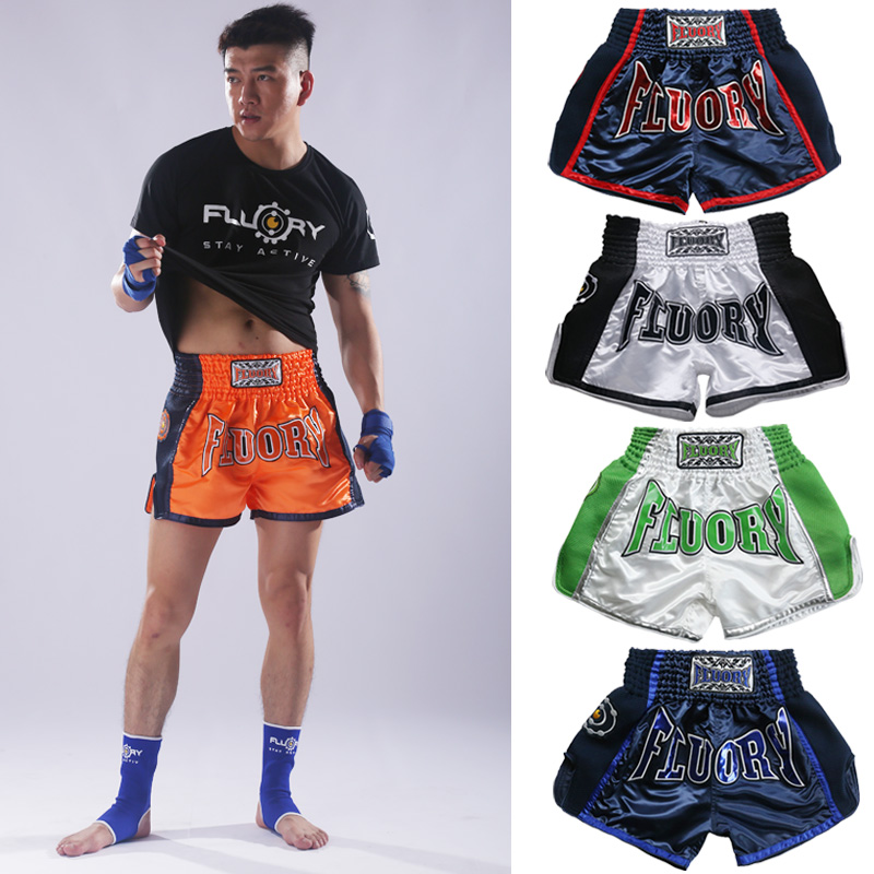 Muay Thai shorts children's sanda clothing women's free boxing training adult ufc mixed martial arts pants men's trend